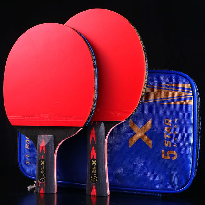 Huieson 5/6 스타 탁구 라켓 탄소 공격 탁구  - Table Tennis Ace 리뷰 및 가격