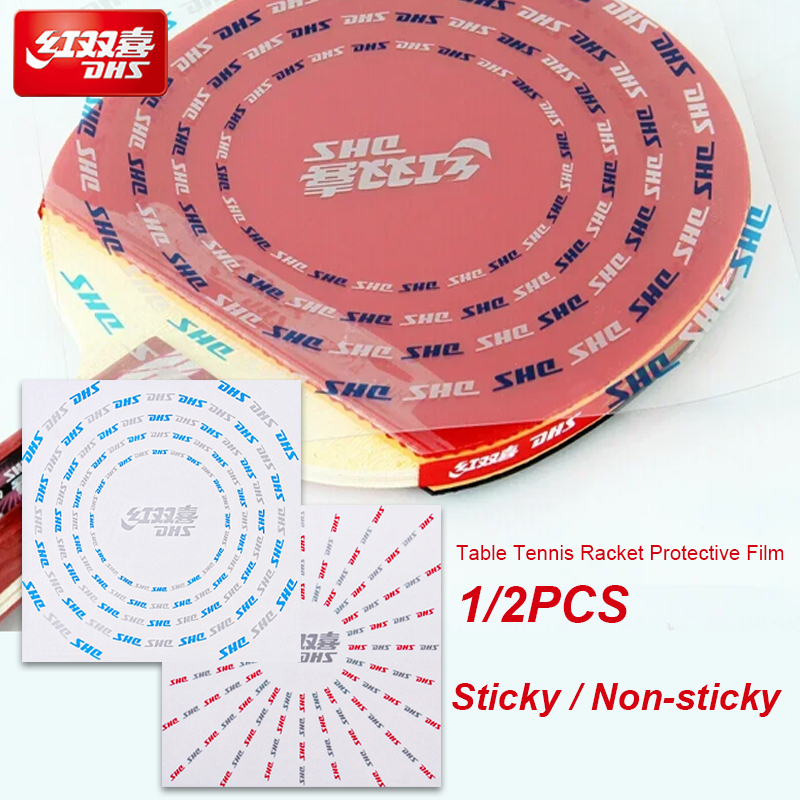 1/2PCS DHS 탁구 라켓 보호 필름 끈적 끈적이지 - Table Tennis Market 리뷰 및 가격