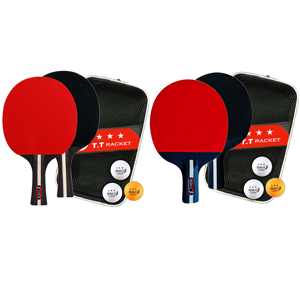 탁구 라켓 2 개 및 공 3 개, 탁구 패들 세트, 전 - Table Tennis Ace 리뷰 및 가격