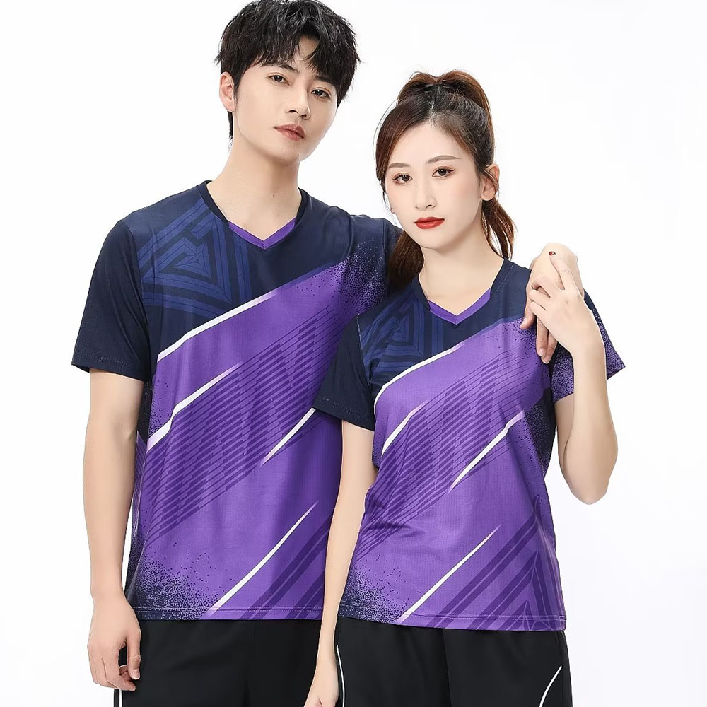 남녀공용 테니스 탁구 티셔츠, 반팔 스포츠 상의, 빠른 - Table Tennis Volleyball 리뷰 및 가격