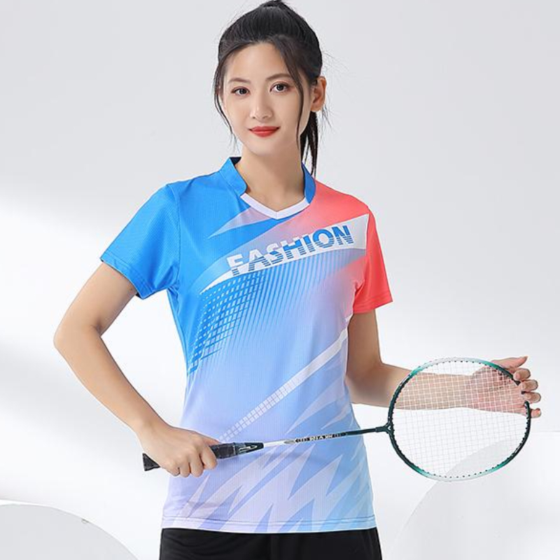 여자 배드민턴 셔츠, 프린트 골프웨어, 속건성 여자 탁 - Table Tennis Volleyball 리뷰 및 가격