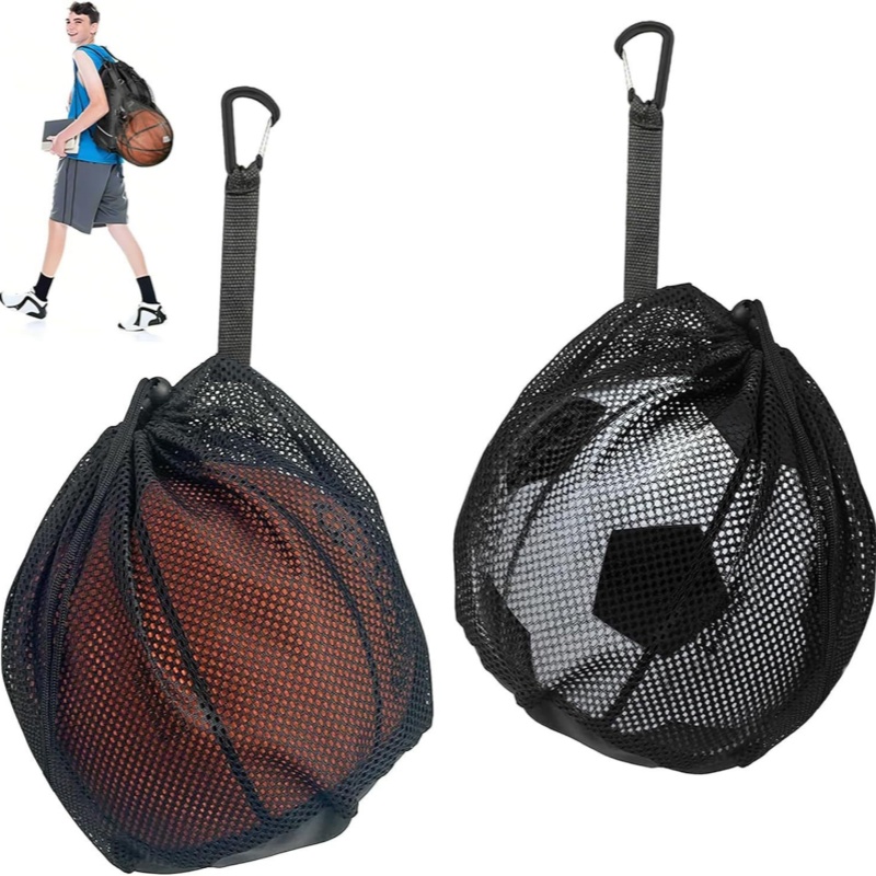 휴대용 Drawstring 농구 메쉬 가방 축구 배구  - Table Tennis Volleyball 리뷰 및 가격