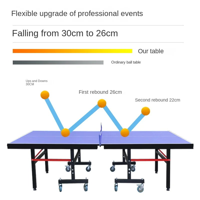 2026년 대회용 접이식 가정용 표준 사이즈 실내 이동 - Table Tennis Folding Table 리뷰 및 가격