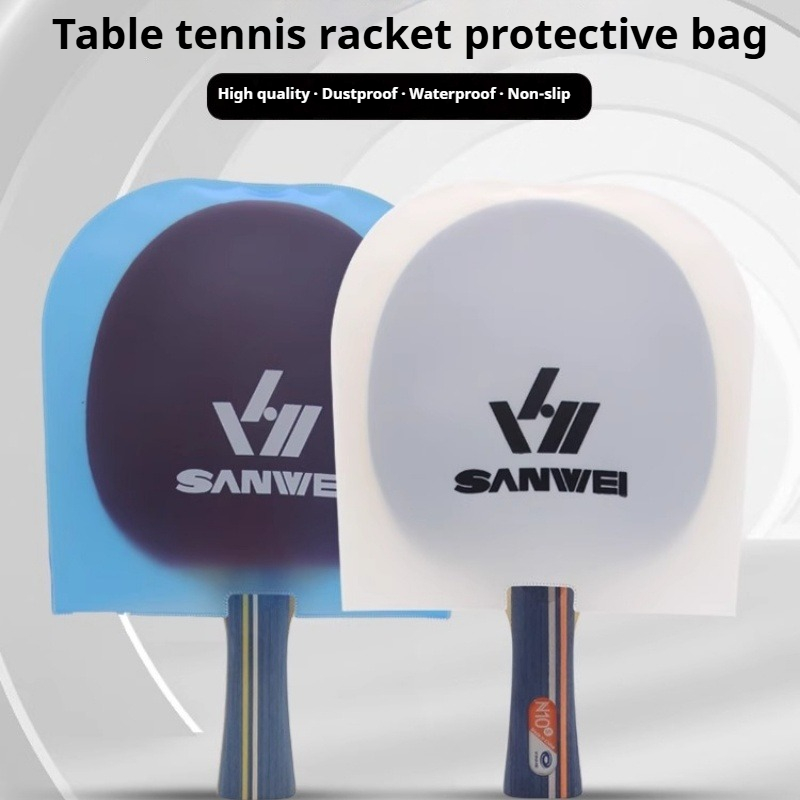 2PCS 탁구 라켓 커버 재사용 가능한 방진 양면 탁구 - Table Tennis Ace 리뷰 및 가격